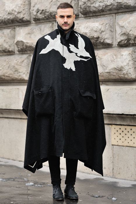 dior poncho men.